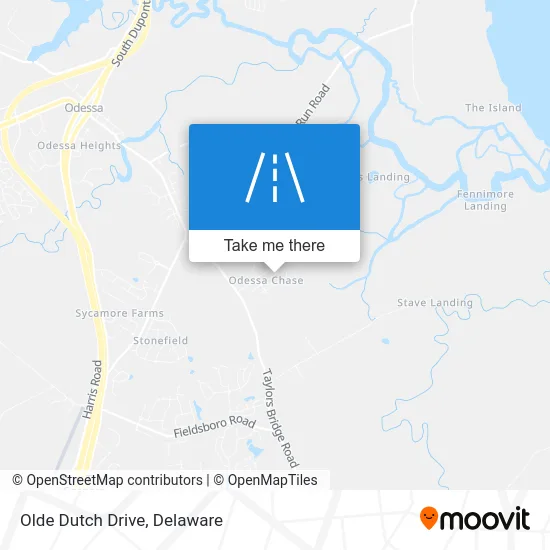 Olde Dutch Drive map