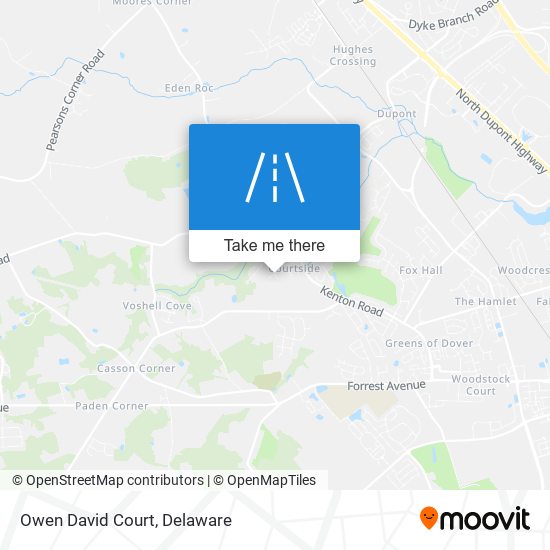 Owen David Court map