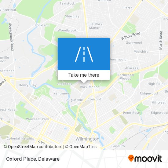 Mapa de Oxford Place