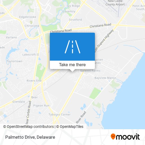 Mapa de Palmetto Drive