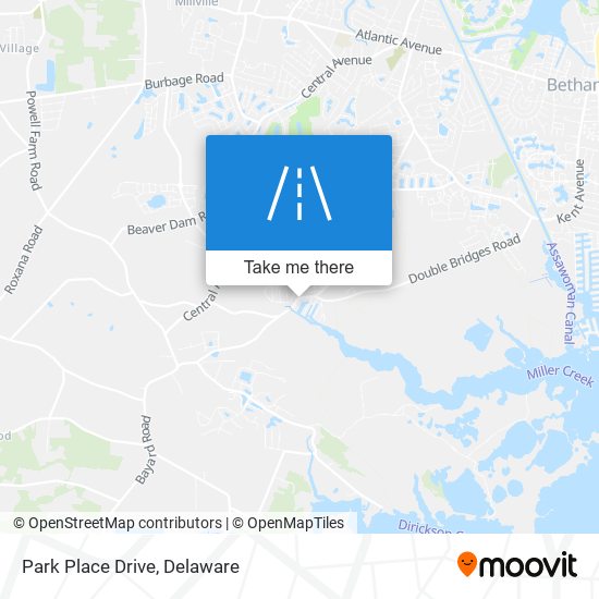 Mapa de Park Place Drive