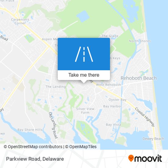 Mapa de Parkview Road