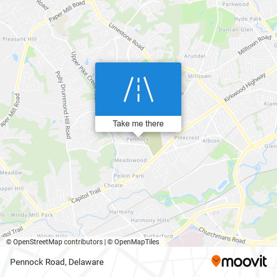 Mapa de Pennock Road