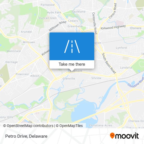 Mapa de Petro Drive