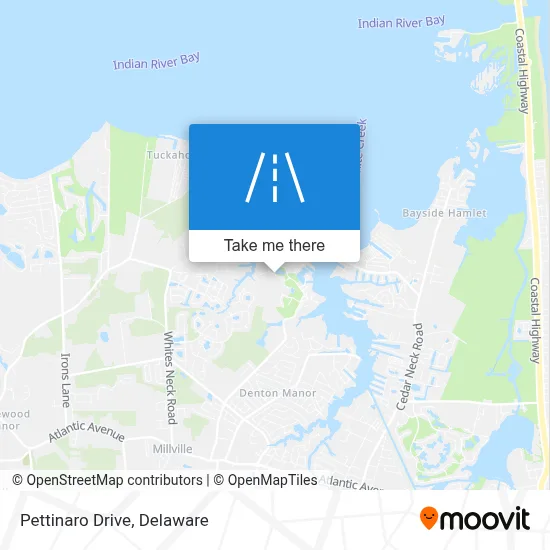 Pettinaro Drive map