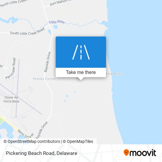 Mapa de Pickering Beach Road
