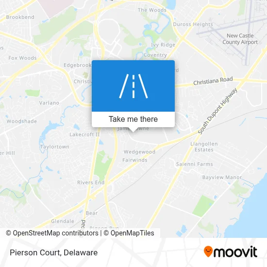 Pierson Court map