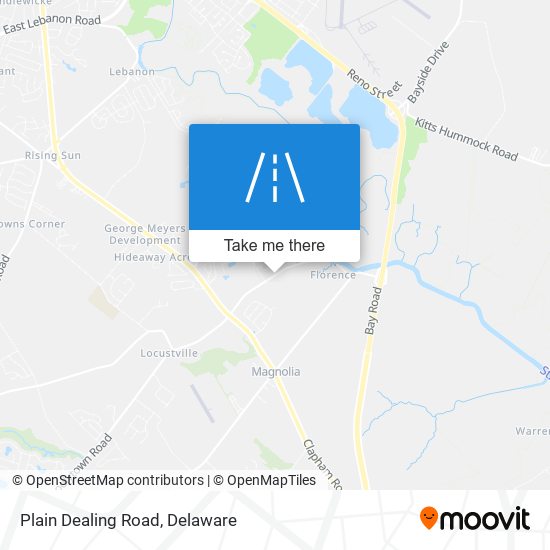 Mapa de Plain Dealing Road