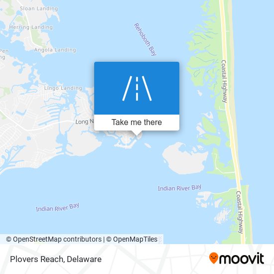 Mapa de Plovers Reach