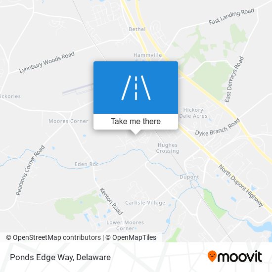Mapa de Ponds Edge Way