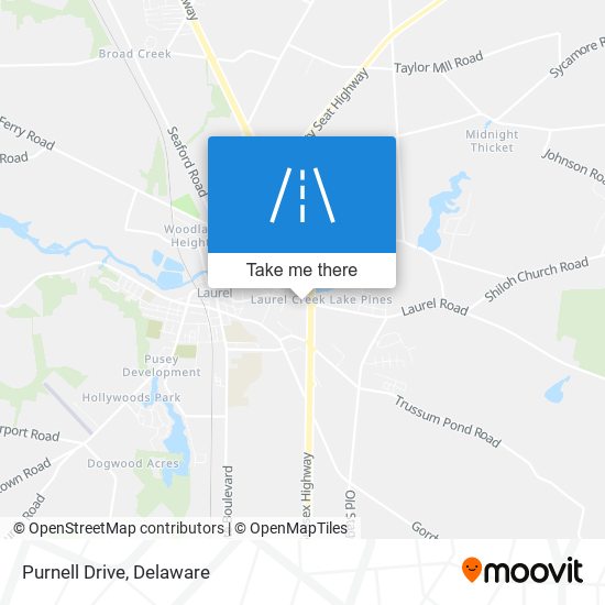 Mapa de Purnell Drive
