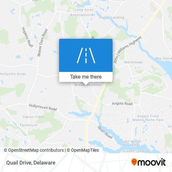 Mapa de Quail Drive