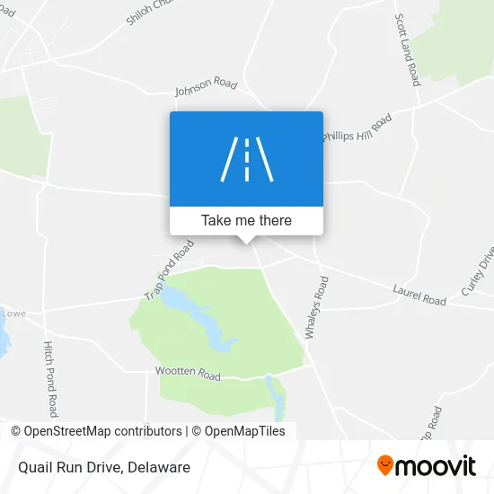 Quail Run Drive map