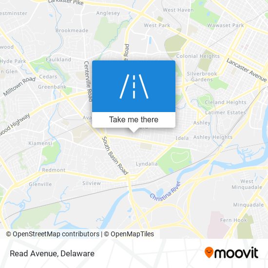 Mapa de Read Avenue