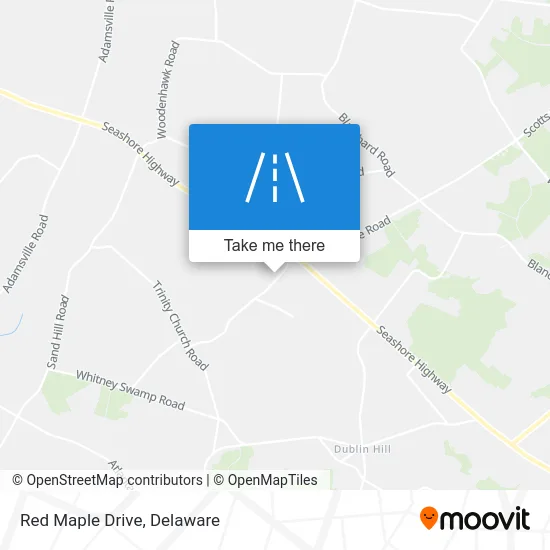Red Maple Drive map