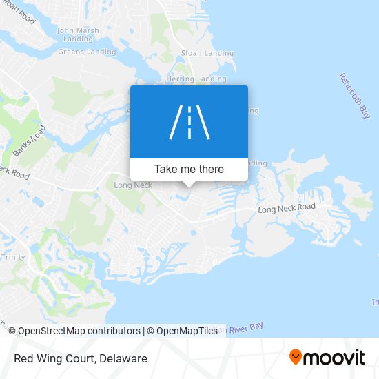 Mapa de Red Wing Court