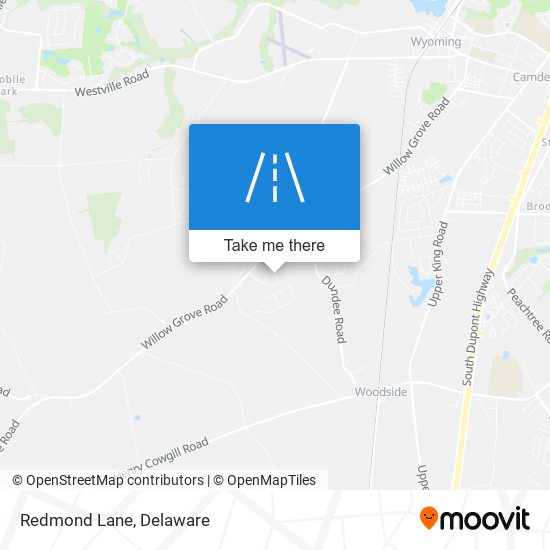 Mapa de Redmond Lane