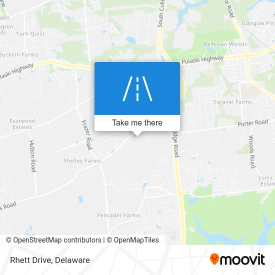 Rhett Drive map