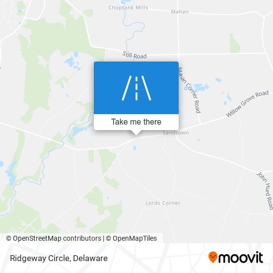 Mapa de Ridgeway Circle