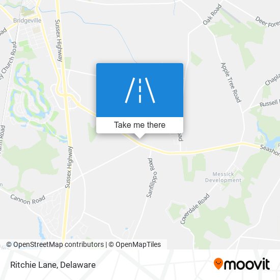 Mapa de Ritchie Lane