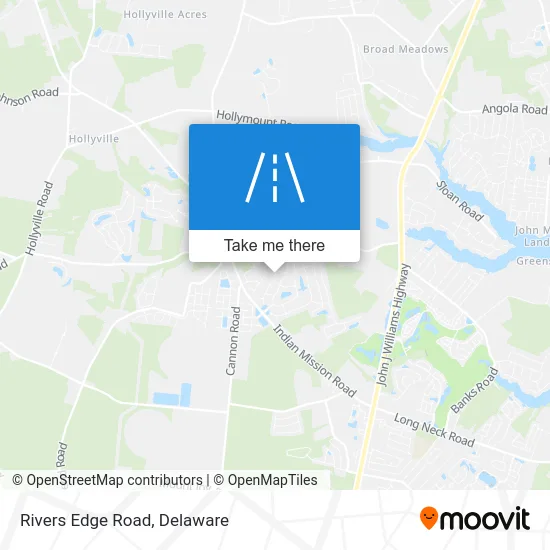 Rivers Edge Road map