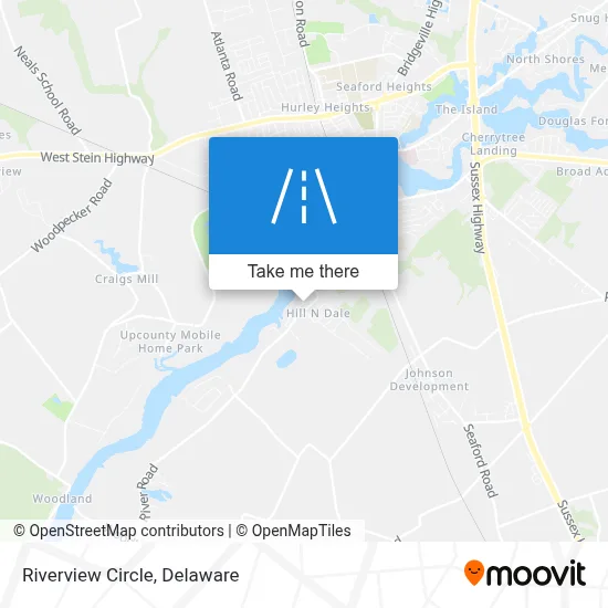 Riverview Circle map