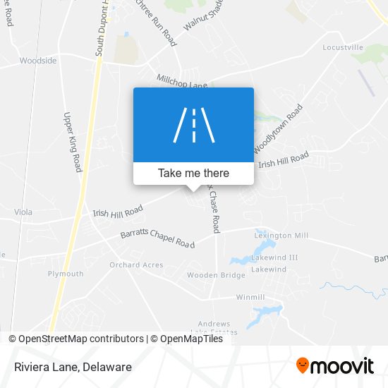 Mapa de Riviera Lane