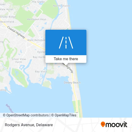 Rodgers Avenue map