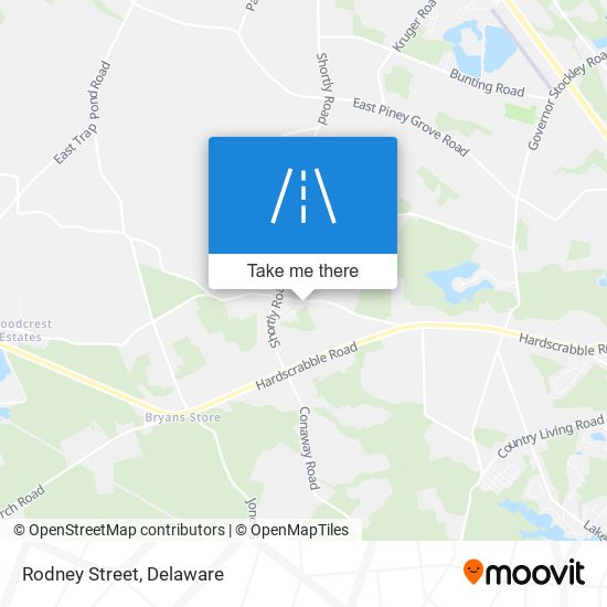 Mapa de Rodney Street