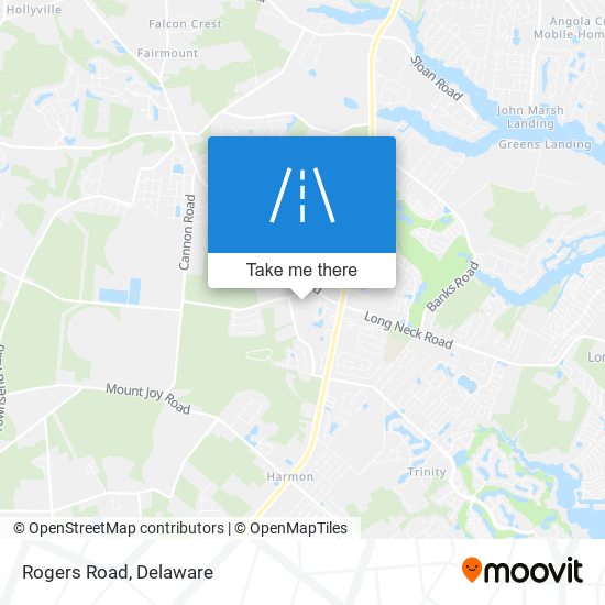 Mapa de Rogers Road