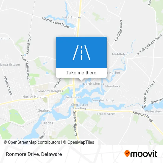 Ronmore Drive map