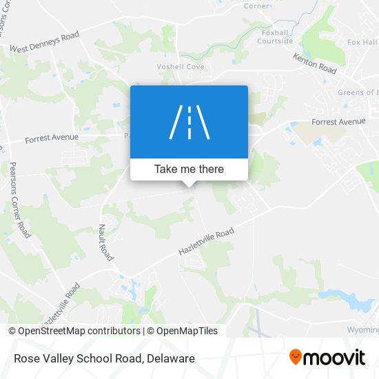 Rose Valley School Road map