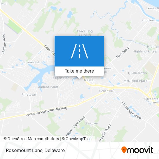 Mapa de Rosemount Lane