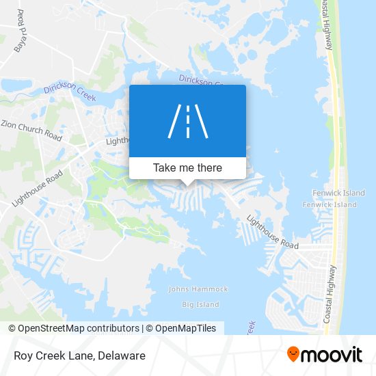Mapa de Roy Creek Lane