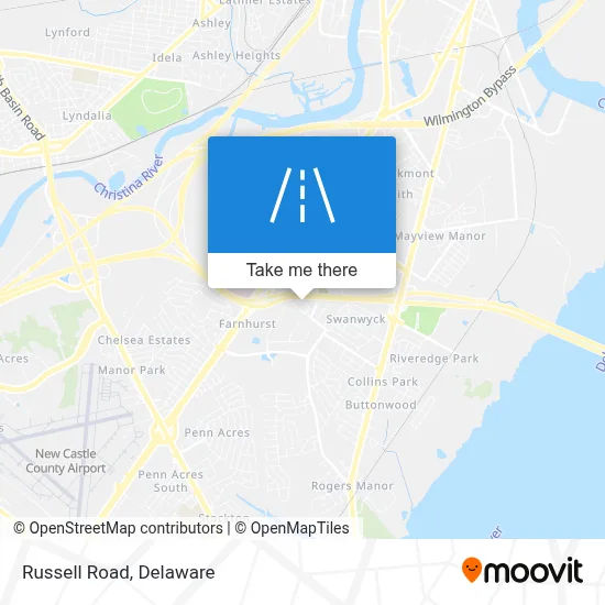Russell Road map
