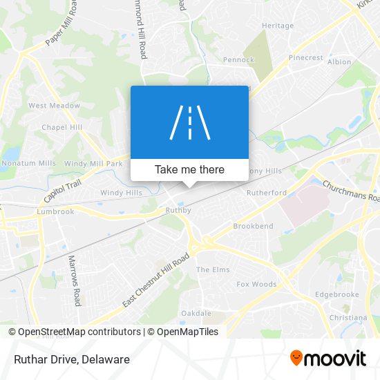 Mapa de Ruthar Drive