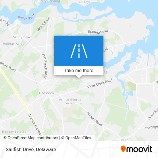 Sailfish Drive map