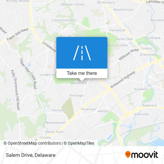 Salem Drive map