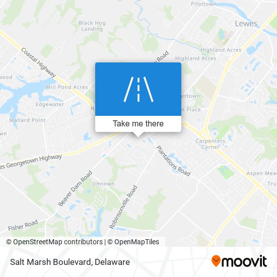 Mapa de Salt Marsh Boulevard