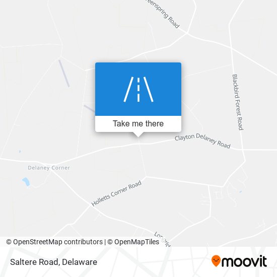 Mapa de Saltere Road
