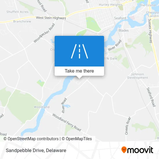 Sandpebble Drive map