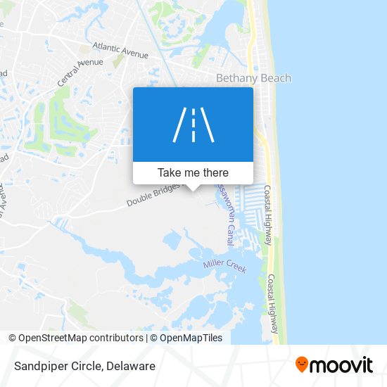 Mapa de Sandpiper Circle