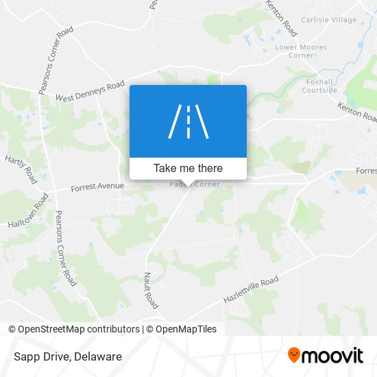 Mapa de Sapp Drive
