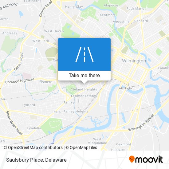 Mapa de Saulsbury Place