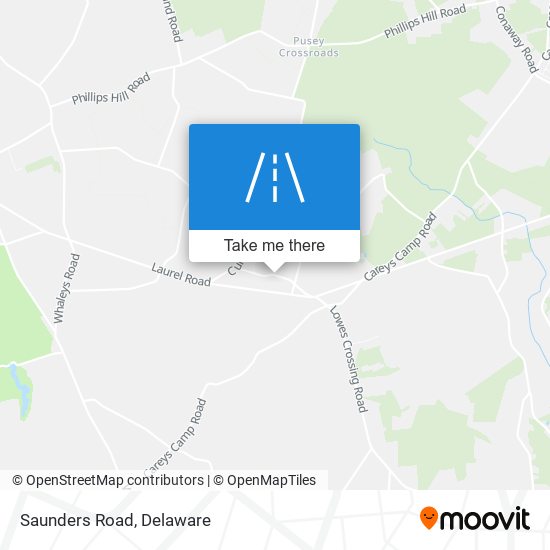 Mapa de Saunders Road