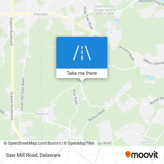 Mapa de Saw Mill Road