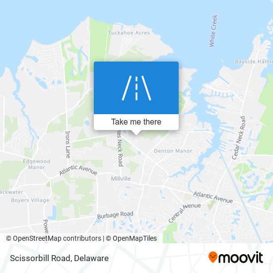 Mapa de Scissorbill Road