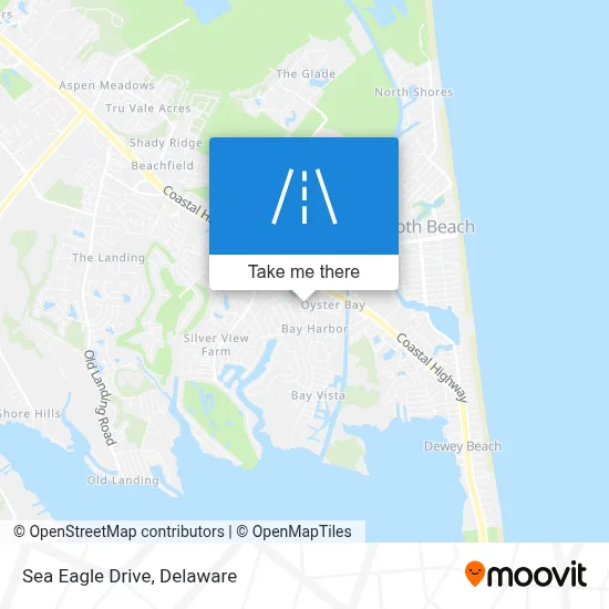 Sea Eagle Drive map