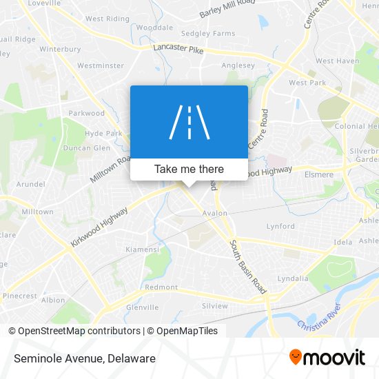Mapa de Seminole Avenue