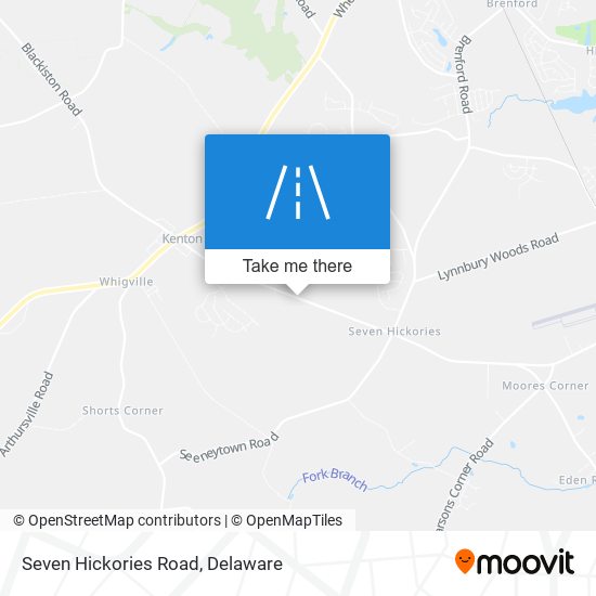 Mapa de Seven Hickories Road